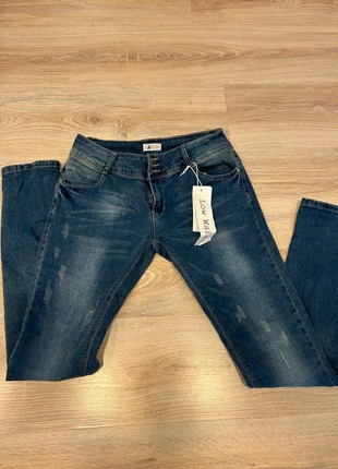 Hailys Damen Jeans, marque: Hailys, état: Neuf sans étiquette, taille: XL / 42 / 14, 15,00 €, 16,45 € Protection acheteurs incluse