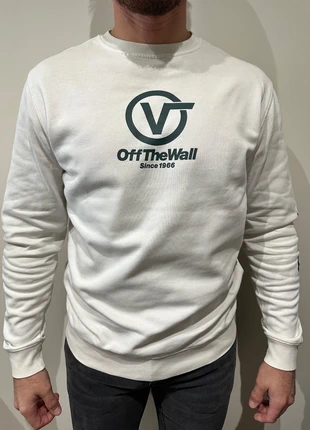 Sweat Vans blanc logo vert - Taille S, brand: Vans, condition: Very good, size: S, €5.00, €5.95 includes Buyer Protection