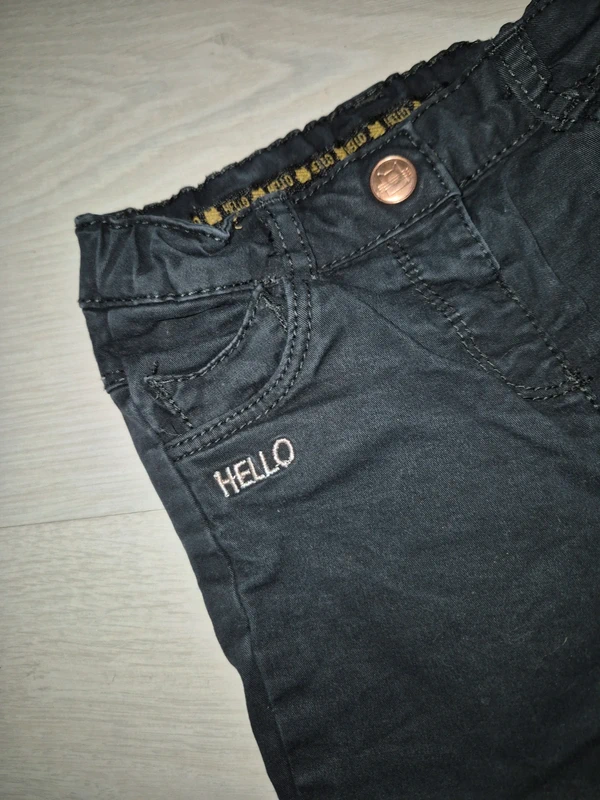 Jeans noir "hello" 12M - photo numéro 2