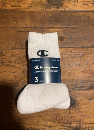 lot 3 paires de chaussettes champion, marque: Champion, état: Neuf avec étiquette, taille: 31-33, 4,00 €, 4,90 € Protection acheteurs incluse