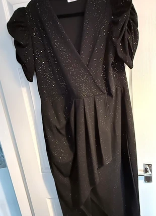 🖤 Quiz Black Sparkle Dress – Size 18 🖤, brand: Quiz, condition: Very good, size: XXXL / 18, £15.00, £16.45 includes Buyer Protection