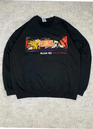 Sweat crewneck hoodie Blink-182 – California Taille : L /0825-164, marque: Gildan, état: Très bon état, taille: L / 40 / 12, 12,00 €, 13,30 € Protection acheteurs (Pro) incluse