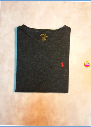 Tee shirt Ralph Lauren noir/gris pour homme taille M en très bon état, marke: Ralph Lauren, zustand: Sehr gut, größe: M, 25,00 €, 26,95 € inklusive Vinted-Käuferschutz