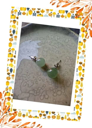 Boucles d’Oreilles en Aventurine – Harmonie & Confiance, staat: Heel goed, € 13,00, € 14,35 inclusief Kopersbescherming