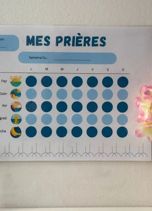 Suivi de Prières plastifié A4 🤍, merk: GS_Conception, staat: Heel goed, € 3,90, € 4,80 inclusief Kopersbescherming