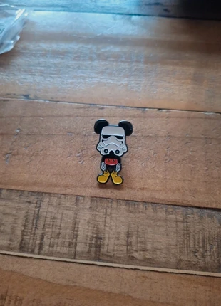 Star Wars (Mickey Mouse themed) Imperial Stormtrooper Pin Badge, brand: Star Wars, condition: New without tags, £2.00, £2.80 includes Buyer Protection Pro