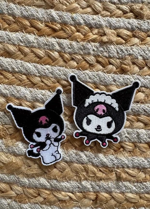 Lot de 2 écussons Kuromi Sanrio, brand: Hello Kitty, condition: Very good, €5.40, €6.37 includes Buyer Protection Pro