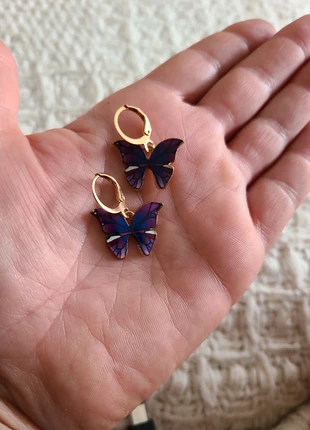 Boucles d'oreilles papillon 🦋, condition: New without tags, €1.00, €1.75 includes Buyer Protection