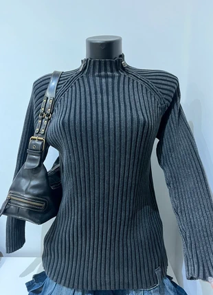 pull sweater fleece chunky ribbed knit knitted zip zipper, marque: Vintage Dressing, état: Très bon état, taille: S / 36 / 8, 30,00 €, 32,20 € Protection acheteurs incluse