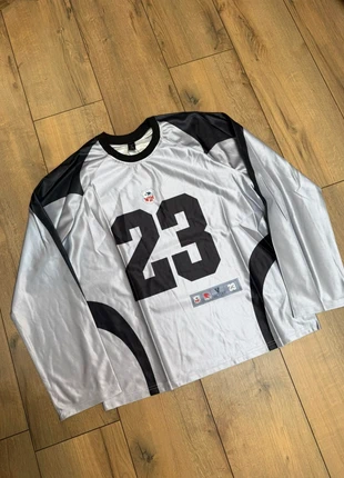 Maillot manches longues blanc/noir "23", brand: Aesthetic, condizioni: Nuovo senza cartellino, taglia: M, €27.00, €29.05 include la Protezione acquisti
