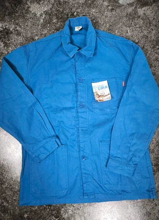 Veste de travail bleue LMA  homme – coton épais durable taille 3 / L, brand: LMA, condition: New with tags, size: L, €25.00, €26.95 includes Buyer Protection Pro
