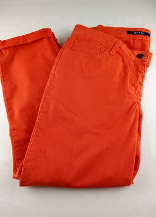 Pantalon chino orange GANT très bon état, marke: GANT, zustand: Sehr gut, größe: S / 36 / 8, 10,00 €, 11,20 € inklusive Vinted-Käuferschutz