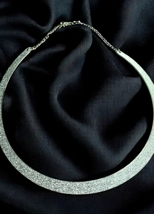 Girocollo acciaio brillantinato, brand: Hippie, condizioni: Ottime, €7.00, €8.05 include la Protezione acquisti