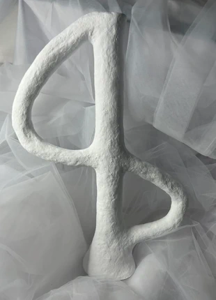 Décoration papier mache Blanc, marque: Boutique Parisienne, état: Neuf sans étiquette, 25,00 €, 26,95 € Protection acheteurs incluse