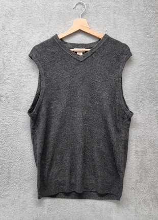 Dockers M Men's Grey V-Neck Sweater Vest | Sleeveless Knitwear Jumper Tank Top, marke: Dockers, zustand: Sehr gut, größe: M, 15,00 €, 16,45 € inklusive Vinted-Käuferschutz