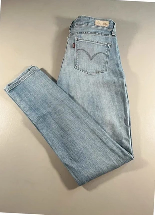 #29 jeans Levi’s demi curve modern rise skinny M W28 L32 bleu claire en coton, marca: Levi Strauss & Co., estado: Muito bom, tamanho: M / 38 / 10, €18.50, €20.13 inclui Proteção do Comprador