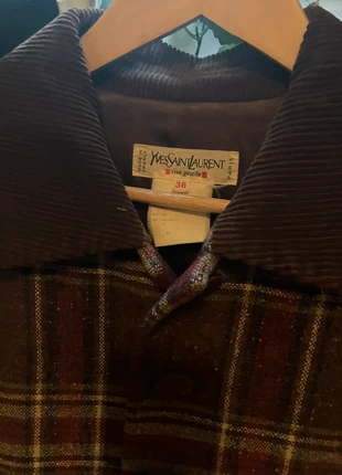 Veste carreaux velours vintage YSL, brand: Yves Saint Laurent, condizioni: Ottime, taglia: M / IT 42 / EU 38, €230.00, €242.20 include la Protezione acquisti