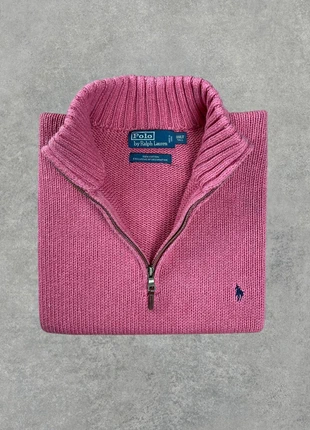 Pull half-zip demi-zip col camionneur Ralph Lauren rose coton logo brodé taille XXXL 3XL, marque: Ralph Lauren, état: Très bon état, taille: XXXL, 60,00 €, 63,70 € Protection acheteurs (Pro) incluse