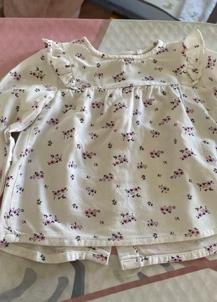 Blouse 9 mois, marca: Mes Petits Cailloux, estado: Muy bueno, tamaño: 9-12 meses / 74 cm, 4,00 €, 4,90 € Protección al comprador incluida