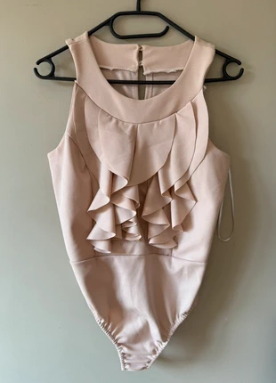 Toffe body in zalmroze, marca: Made In Italy, estado: Muito bom, tamanho: Tamanho único, €3.00, €3.85 inclui Proteção do Comprador