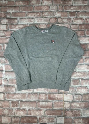 Sweat Fila Crewneck Vintage Gris Old School 90s Y2K, marca: FILA, estado: Muy bueno, tamaño: M / 38 / 10, 15,00 €, 16,45 € Protección al comprador Pro incluida