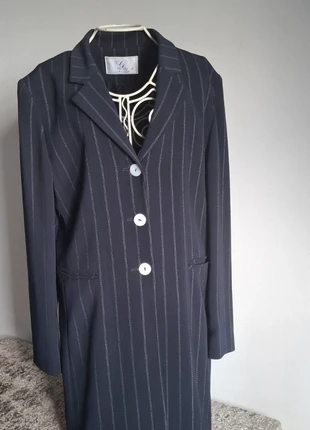 Gold by Michael H pinstriped long lined blazer size 12, brand: Gold by Michael H, condition: Very good, size: L / 40 / 12, €9.00, €10.15 includes Buyer Protection