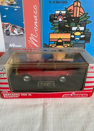 Mercedes 500 SL roadster majorette série club, marke: Majorette, zustand: Gut, größe: 5 Jahre / 110, 10,00 €, 11,20 € inklusive Vinted-Käuferschutz