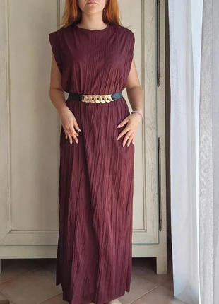 Robe longue marron fluide tule Zara, marque: Zara, état: Très bon état, taille: M / 38 / 10, 14,00 €, 15,40 € Protection acheteurs incluse