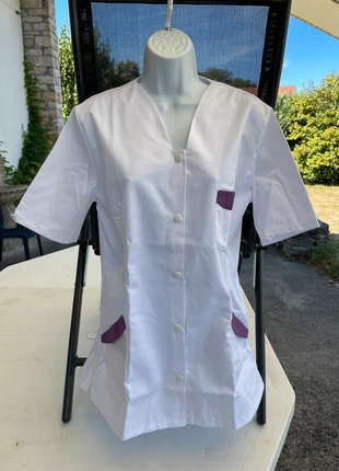 Blouse médicale made in France, marque: texbourgogne, état: Neuf sans étiquette, taille: XL / 42 / 14, 19,00 €, 20,65 € Protection acheteurs incluse