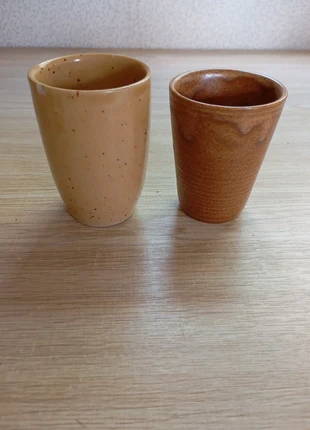 Deux verres / tasses à café en grès DIGOIN, marke: Digoin, zustand: Zufriedenstellend, 4,50 €, 5,43 € inklusive Vinted-Käuferschutz