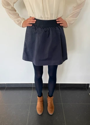Jupe J. Crew bleu marine taille 0, merk: J.Crew, staat: Heel goed, maat: S / 36 / 8, € 10,00, € 11,20 inclusief Kopersbescherming