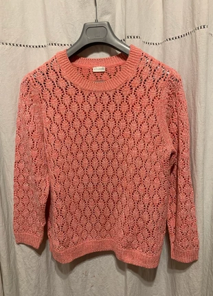 Pull ajouré crochet rose Atelier GS t 42, marke: Atelier GS, zustand: Sehr gut, größe: XL / 42 / 14, 3,00 €, 3,85 € inklusive Vinted-Käuferschutz