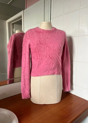 Pull court et collant rose en moutmout tout doux, brand: Pimkie, condizioni: Ottime, taglia: XS / IT 38 / EU 34, €5.00, €5.95 include la Protezione acquisti