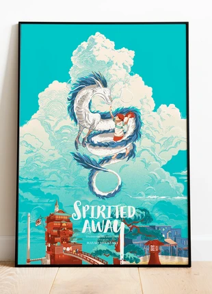 Spirited Away - A4 Poster - (A3, A2, A1 Size Also Available) #5, brand: Studio Ghibli, condition: Very good, €4.05, €4.95 includes Buyer Protection