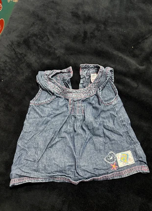 Top jean, merk: Influx, staat: Heel goed, maat: 12-18 maanden / 80 cm, € 1,00, € 1,75 inclusief Kopersbescherming