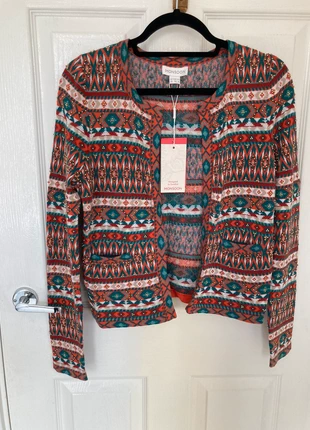 Monsoon Aztec patterned beaded cardigan BNWT, brand: Monsoon, condition: New with tags, size: M / UK 12-14, £30.00, £32.20 includes Buyer Protection