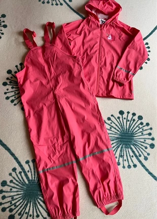 Lupilu zweiteiliger Matschanzug Gr. 122/128 pink Einhorn, marque: Lupilu, état: Très bon état, taille: 7 ans / 122 cm, 15,00 €, 16,45 € Protection acheteurs incluse