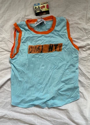 débardeur bleu et orange Omighty, brand: OMIGHTY, condizioni: Nuovo con cartellino, taglia: S / IT 40 / EU 36, €45.00, €47.95 include la Protezione acquisti