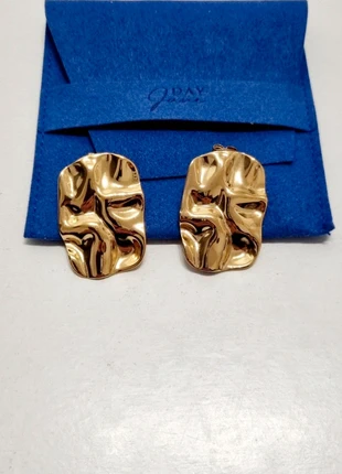 Boucles d'oreilles dorés acier inoxydable day june jaspe, brand: dayjune x jaspe by diane, condition: New with tags, €20.00, €21.70 includes Buyer Protection