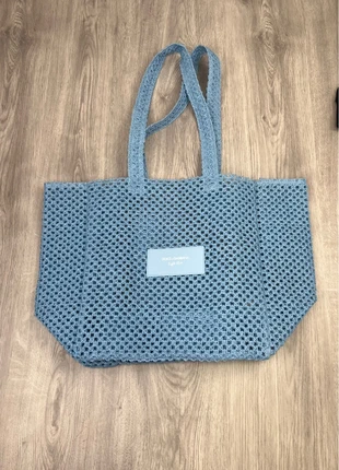 Sac cabas bleu tissé en polyuréthane - Dolce & Gabbana, marca: Dolce & Gabbana, estado: Nuevo sin etiquetas, 50,00 €, 53,20 € Protección al comprador incluida