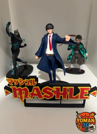 Logo anime mashle, marke: yoman3D, zustand: Sehr gut, größe: Einheitsgröße, 10,00 €, 11,20 € beinhaltet Vinted-Käuferschutz Pro