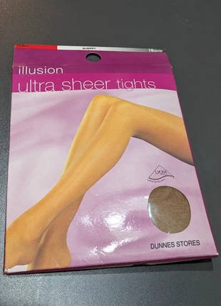 Illusion Ultra Sheer Tights – Sherry, 10 Denier (EX Size), brand: Illusion, condition: New with tags, size: XL / 42 / 14, €2.00, €2.80 includes Buyer Protection
