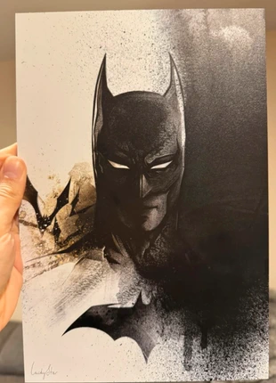 Tableau fan art Batman, marque: Lucky Star, état: Très bon état, 7,00 €, 8,05 € Protection acheteurs incluse