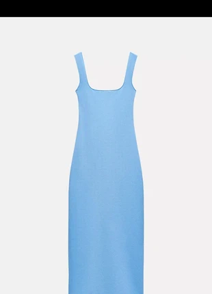 Tricot midi jurk, merk: Zara, staat: Nieuw met prijskaartje, maat: S / 36 / 8, € 17,00, € 18,55 inclusief Kopersbescherming
