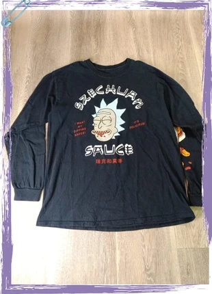T-shirt manches longues Rick and Morty - Large, brand: Graphic Tee, condition: Very good, size: L, €8.00, €9.10 includes Buyer Protection