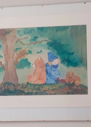 Aquarelle petite fille et son nounours, brand: Aquarelle, condition: New without tags, €25.00, €26.95 includes Buyer Protection