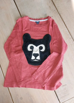 T-shirt met lange mouwen, merk: Kiabi, staat: Goed, maat: 6 jaar / 116 cm, € 1,50, € 2,28 inclusief Kopersbescherming