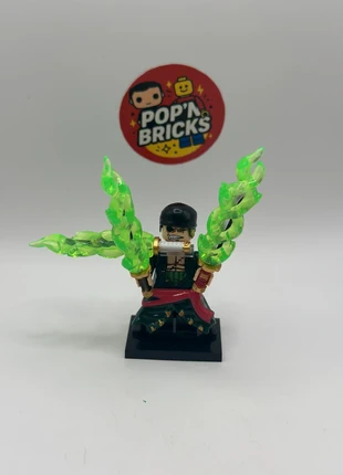 Figurine type LEGO – Zoro – One Piece, merk: OnePiece, staat: Heel goed, maat: Prematuur, tot 44 cm, € 4,50, € 5,43 inclusief Kopersbescherming