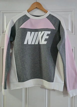 Vintage Nike Grey White Baby pink Sweatshirt Crewneck Size S, brand: Nike, condition: Very good, size: S / 8, £20.00, £21.70 includes Buyer Protection