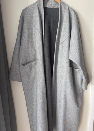 Manteau gris, marke: Boutique indépendante, zustand: Sehr gut, größe: Einheitsgröße, 15,00 €, 16,45 € inklusive Vinted-Käuferschutz